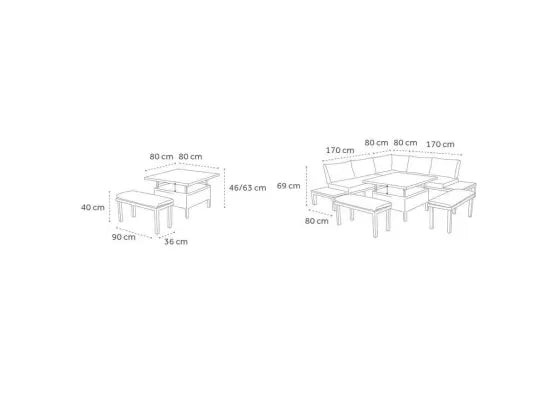 Muebles de jardín