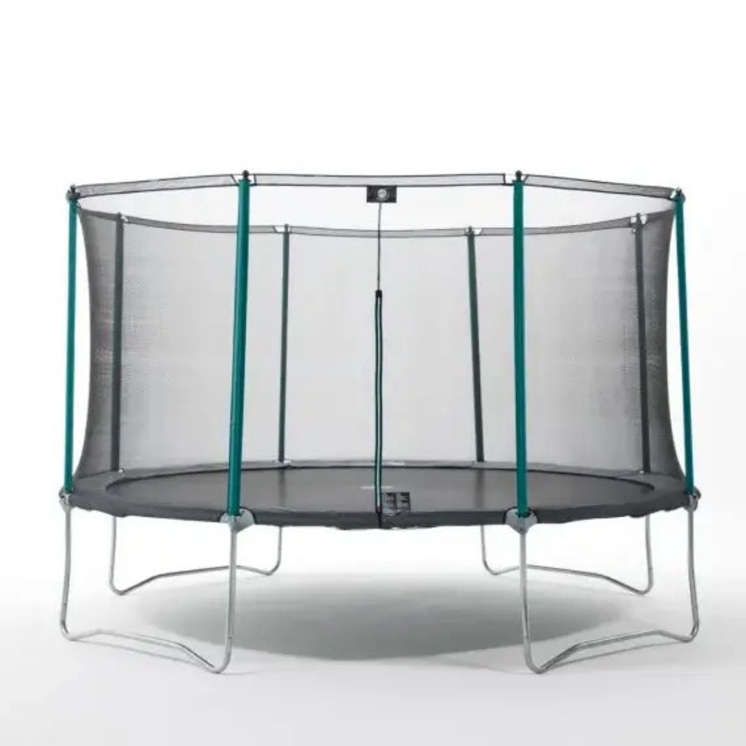 Trampolín redondo de 430 cm con red de seguridad