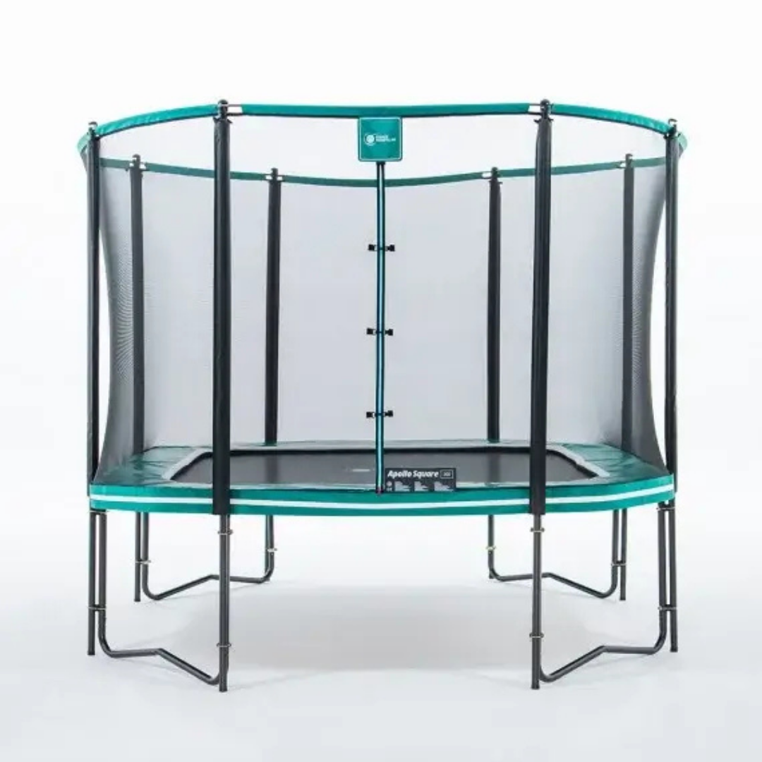 Trampolín cuadrado de 300 cm con red de seguridad 