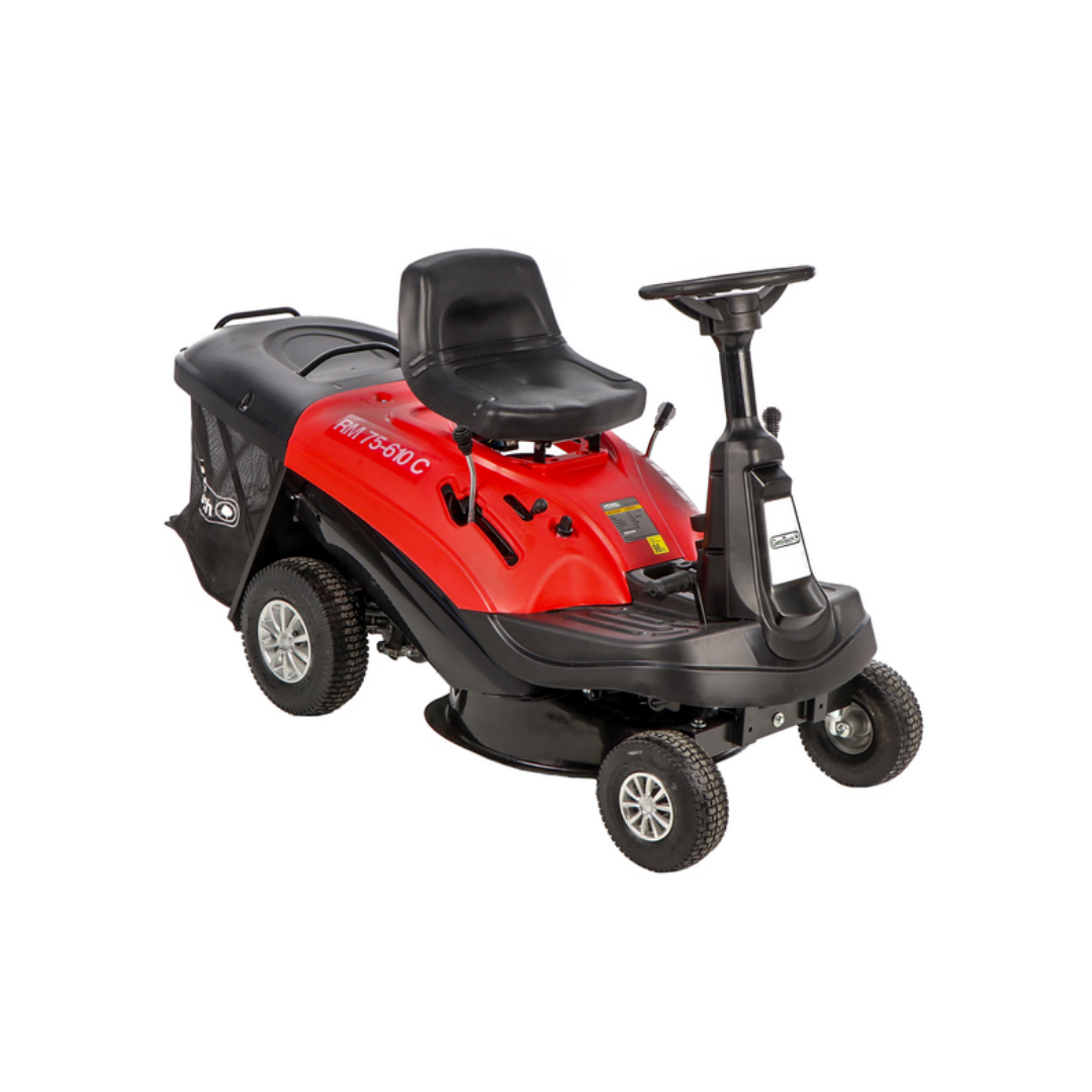 Cortadora de césped con asiento Geotech RM 75-610 C