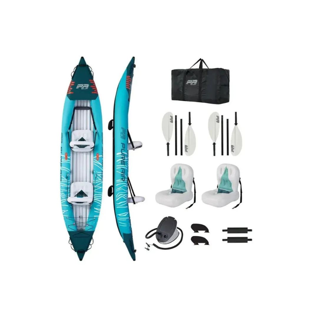 Kayak inflable Aqua Marina Pure Air Glider para 2 personas 
