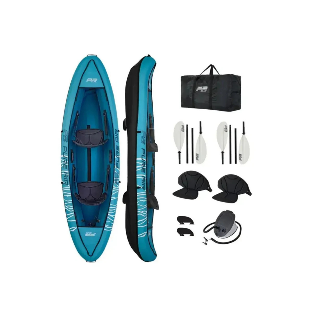 Kayak inflable Aqua Marina Pure Air Sparkle para 2 personas 