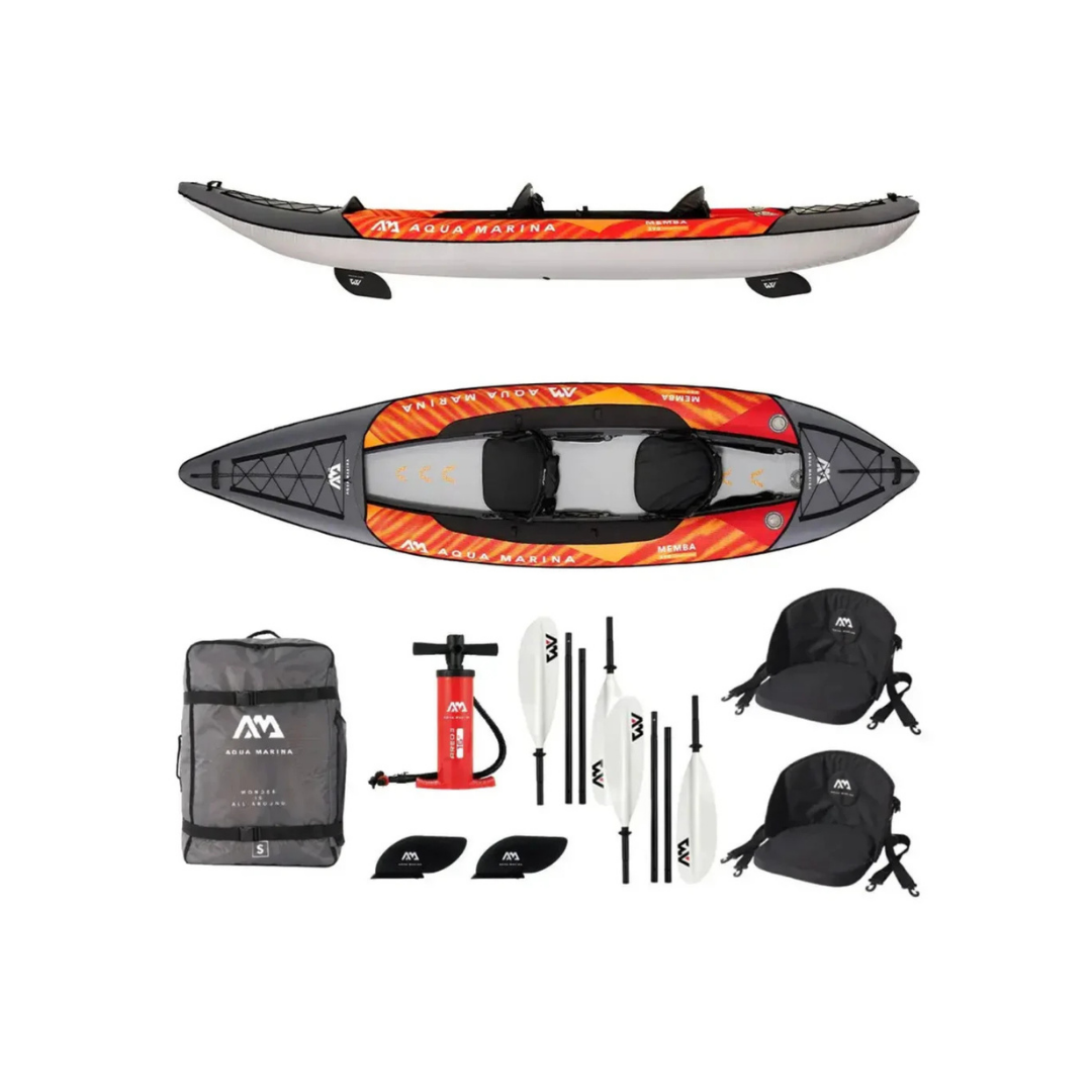 Kayak hinchable Aqua Marina Memba 390 para 2 personas 
