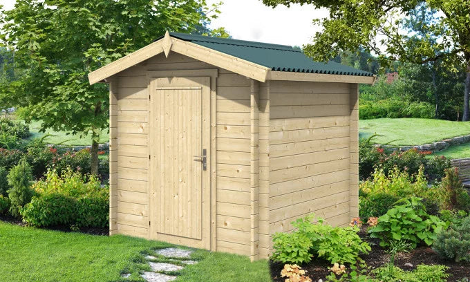 Caseta de jardín WORKER 1 de 34 mm - 4 m² interior