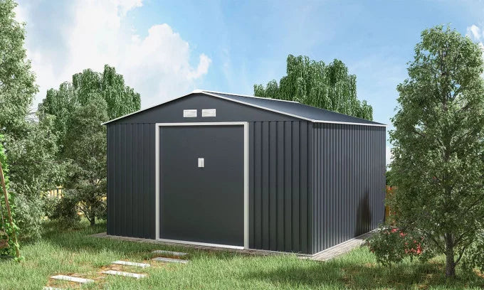 Cobertizo metálico ARCHER F - 10,98 m²