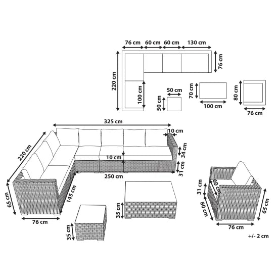 Muebles de jardín ALIZÉ