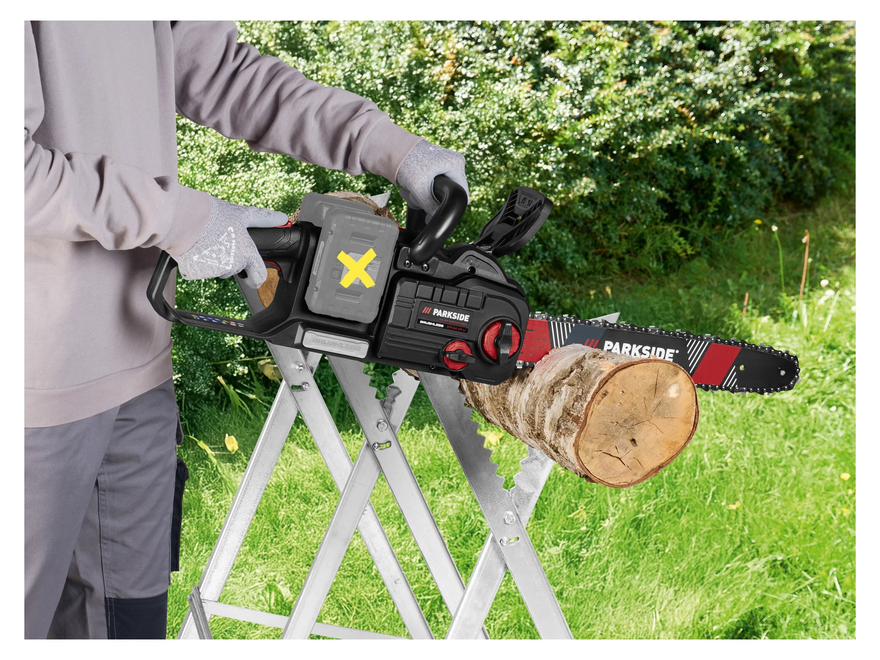 Motosierra inalámbrica PPKSA 40-Li B2