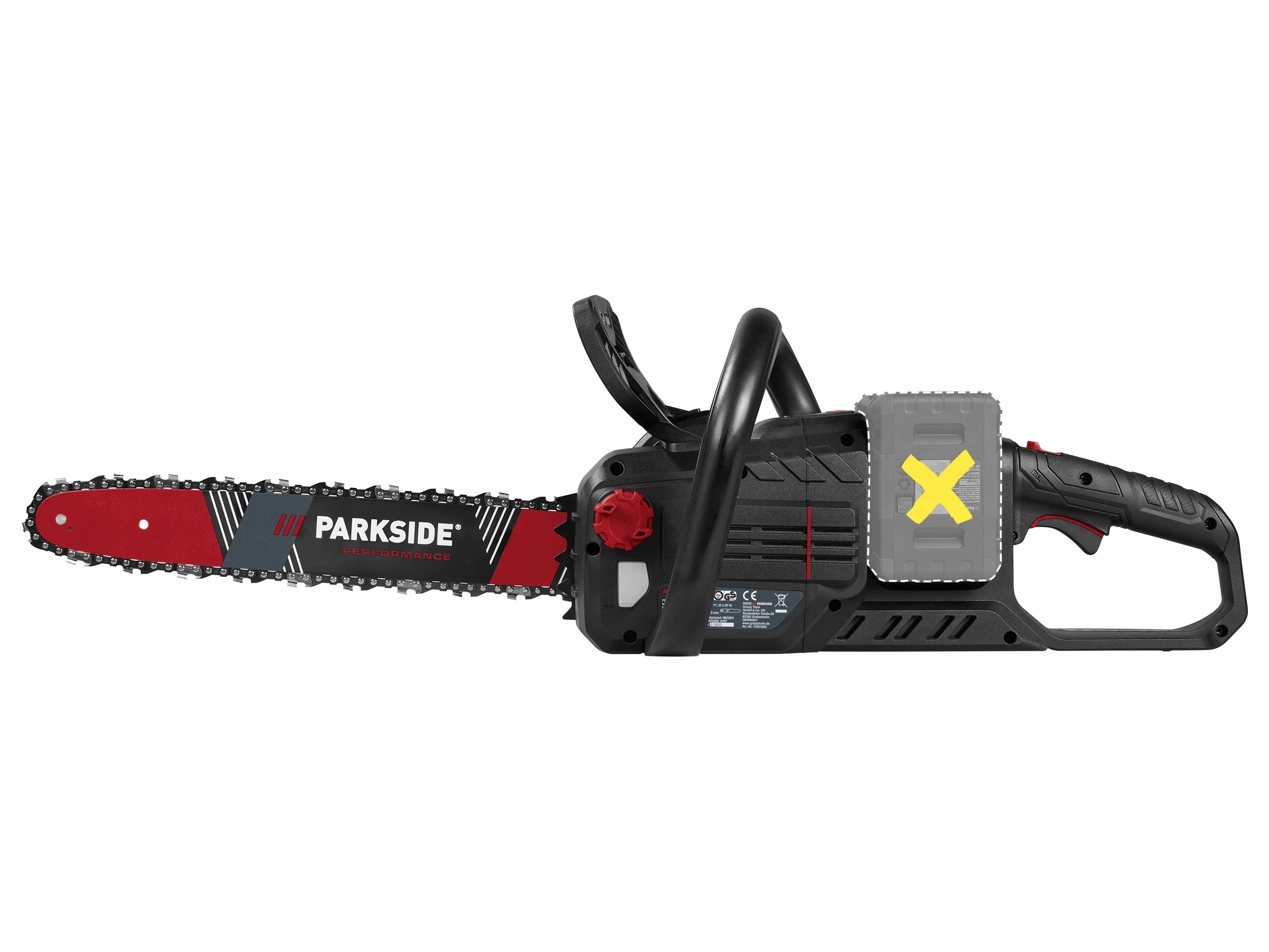 Motosierra inalámbrica PPKSA 40-Li B2