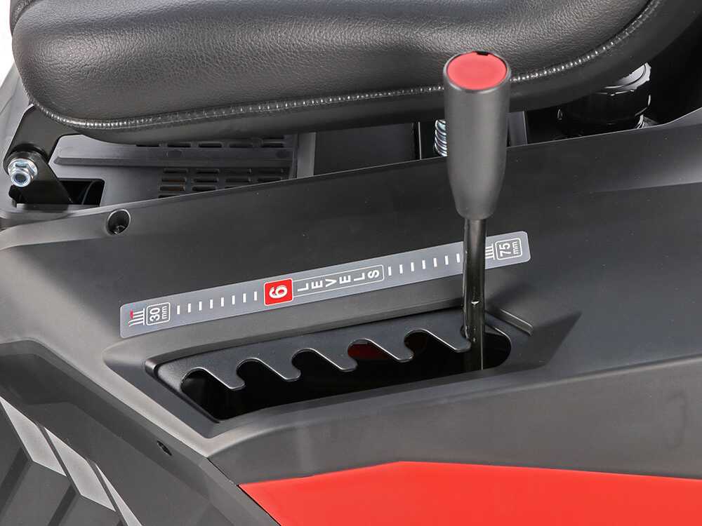 Cortadora de césped con asiento GeoTech-Pro RM 75-660 CSM