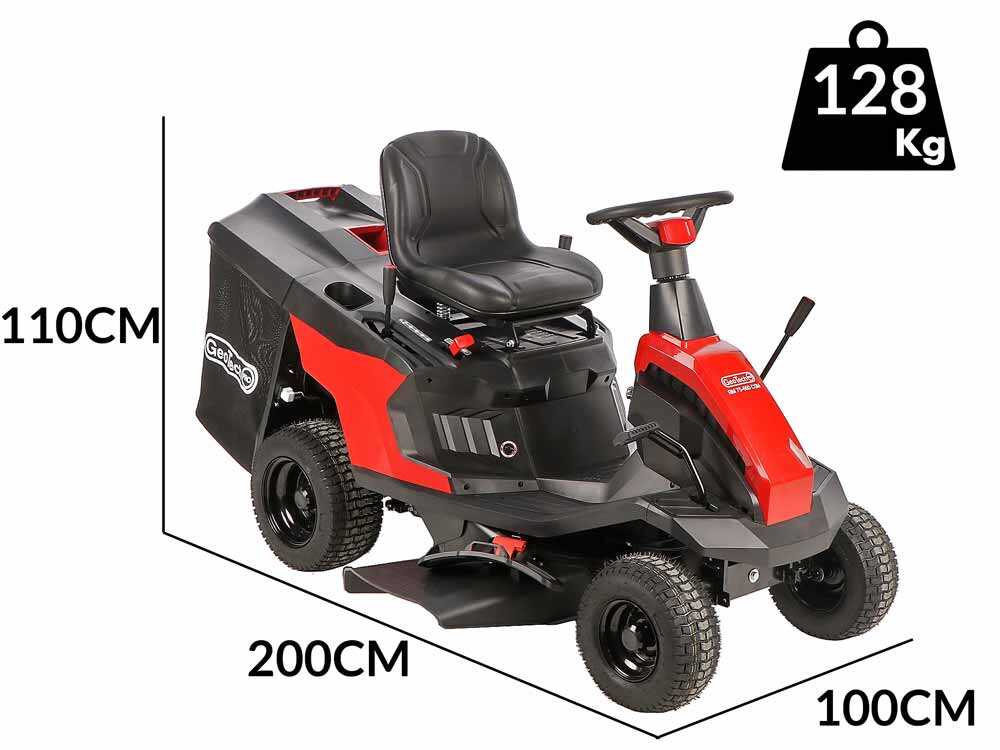 Cortadora de césped con asiento GeoTech-Pro RM 75-660 CSM