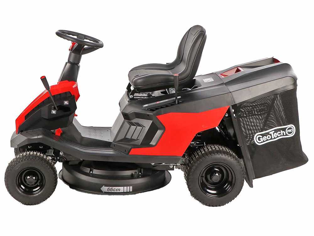 Cortadora de césped con asiento GeoTech-Pro RM 75-660 CSM
