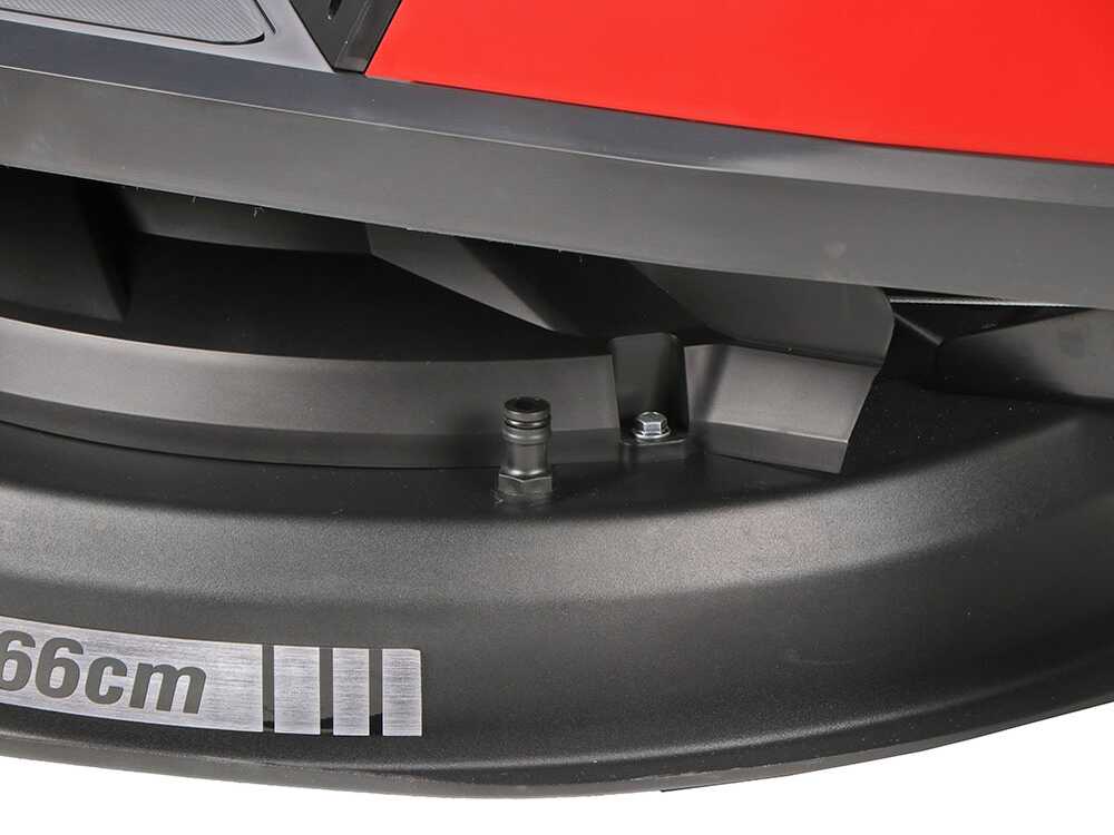 Cortadora de césped con asiento GeoTech-Pro RM 75-660 CSM