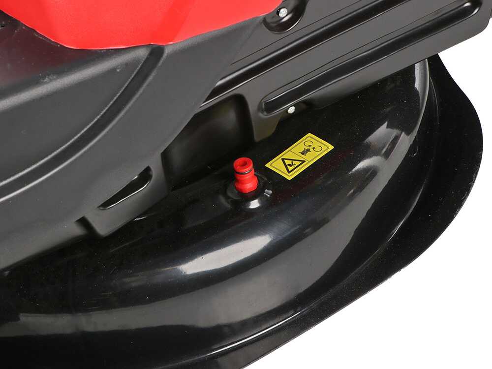 Cortadora de césped con asiento Geotech RM 75-610 C