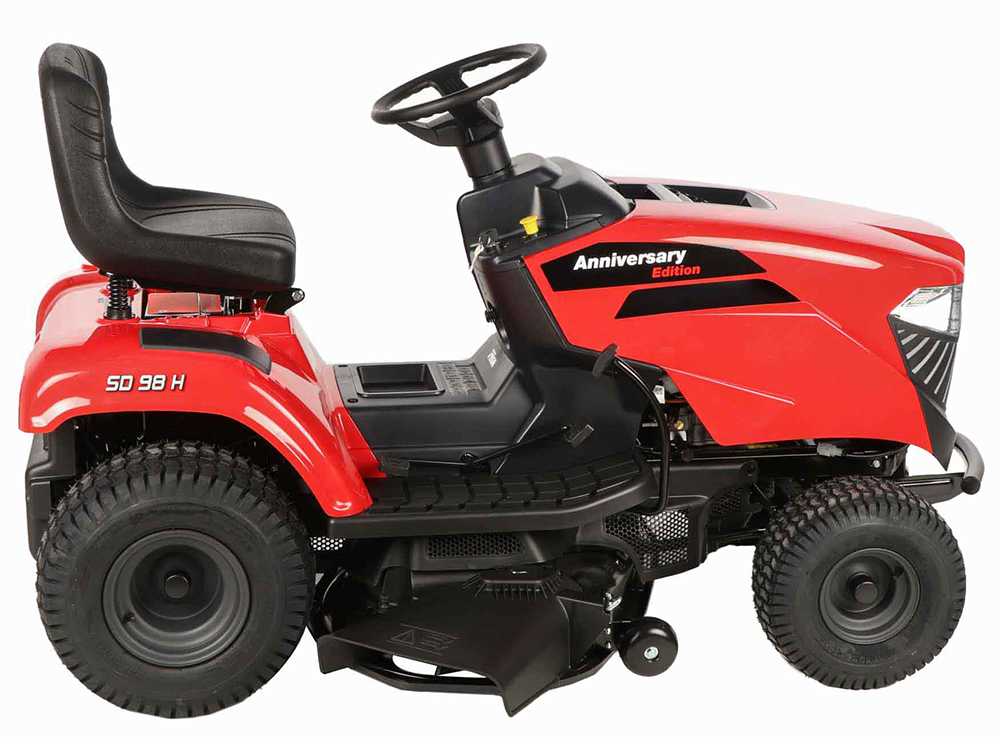 Cortadora de césped con asiento BRONCO 107T-S 