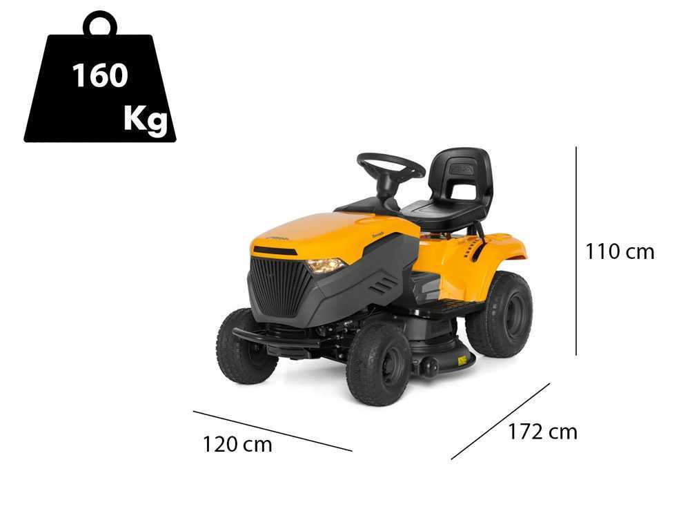 Cortacésped con asiento Stiga Tornado 398 M